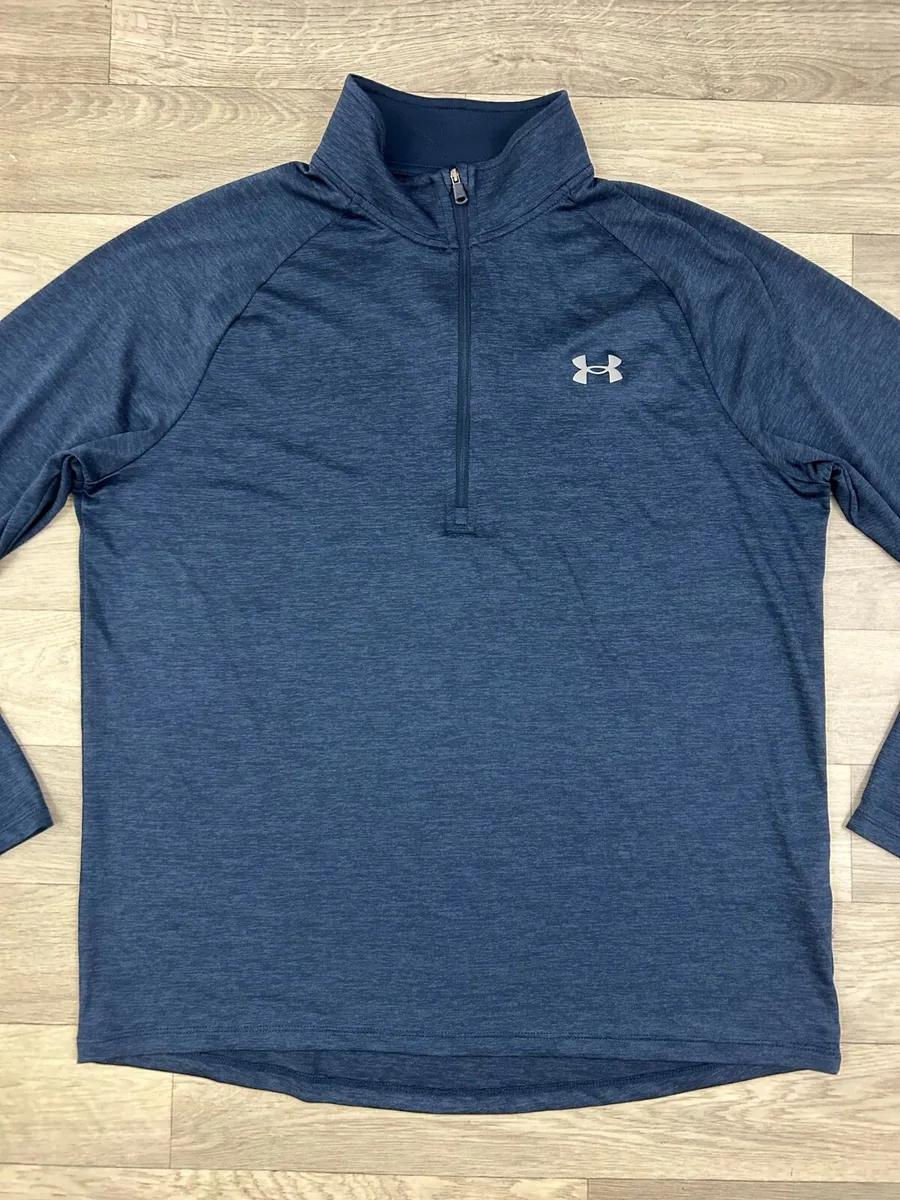 Under Armour Half Zip Base Layer Top Jumper - Image 2