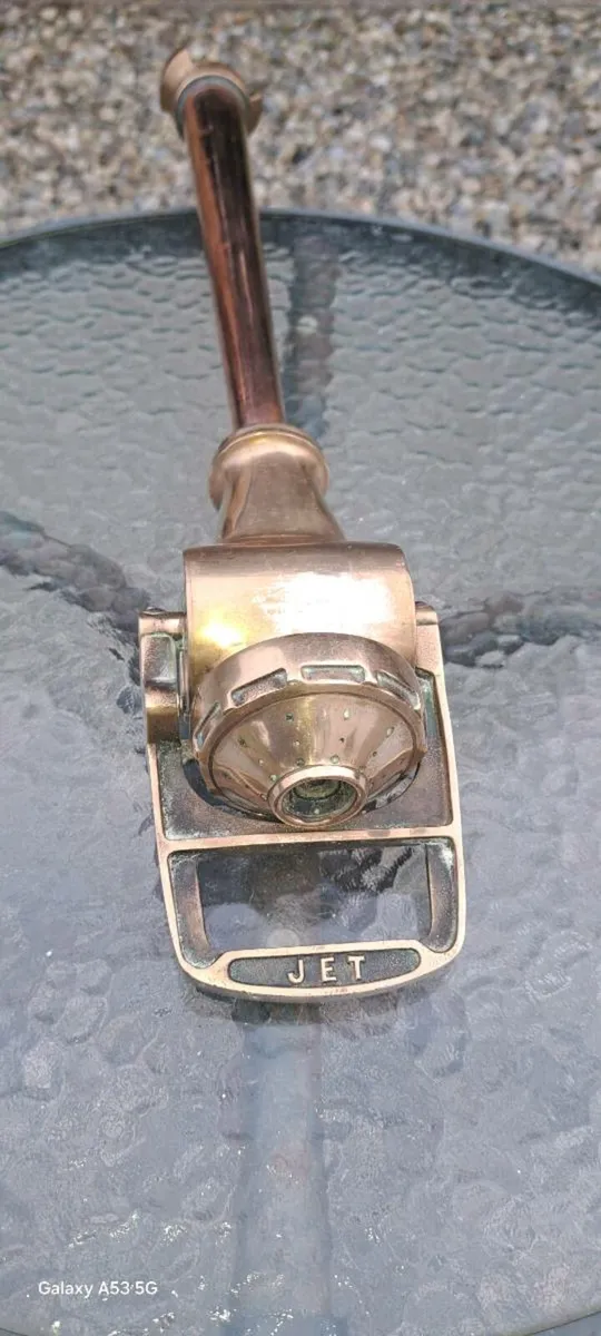 Original  bronze   copper fire mans hose - Image 2
