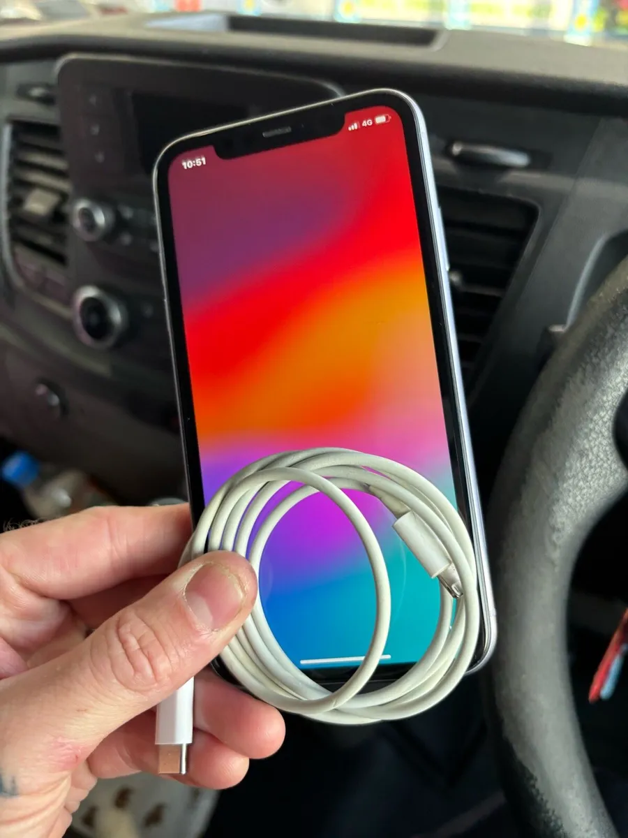 iPhone 11 purple 64GB sim free mint condition - Image 1