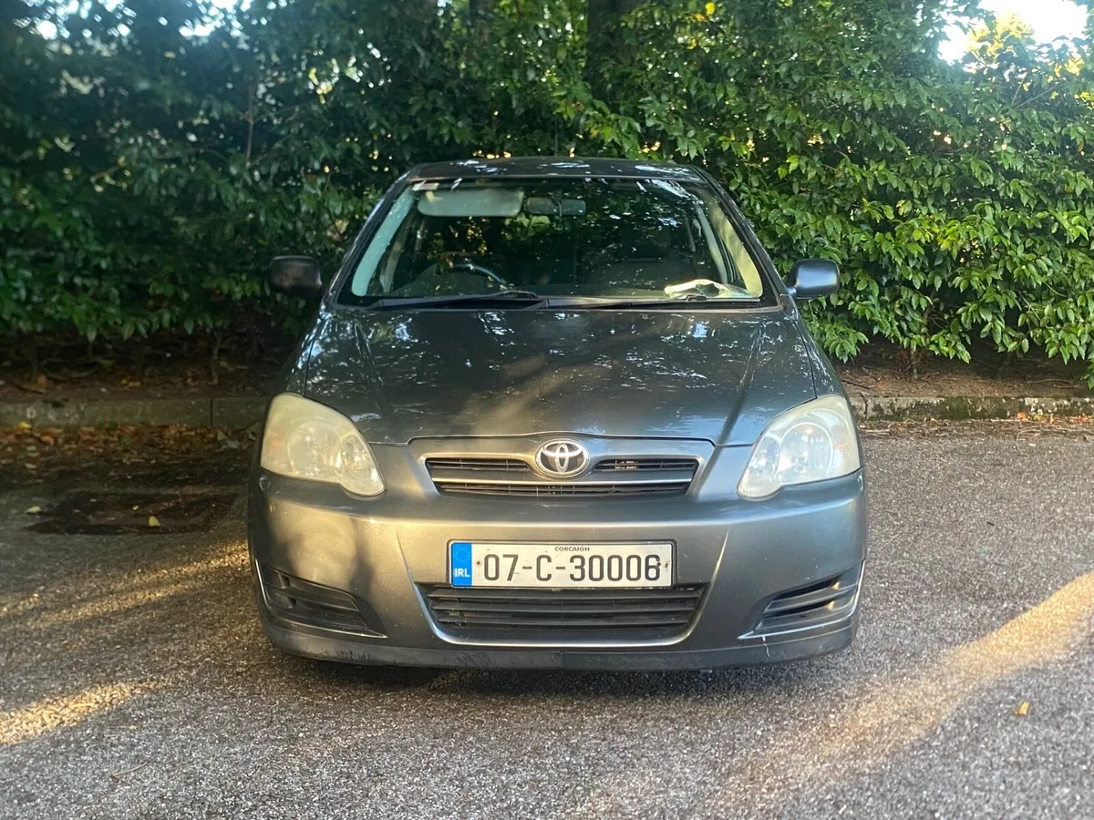 2007 TOYOTA COROLLA TAX & NCT 104k - Image 2