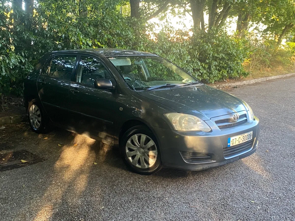 2007 TOYOTA COROLLA TAX & NCT 104k - Image 3