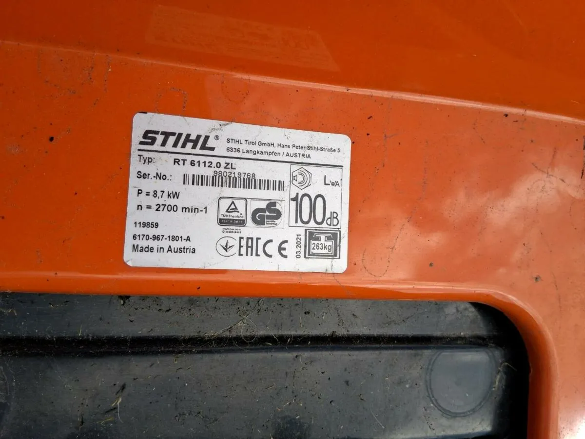 STIHL RT 6112 ZL ride on mower - Image 3