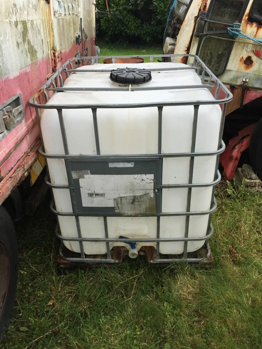 IBC 1000 ltr water tank - Image 2