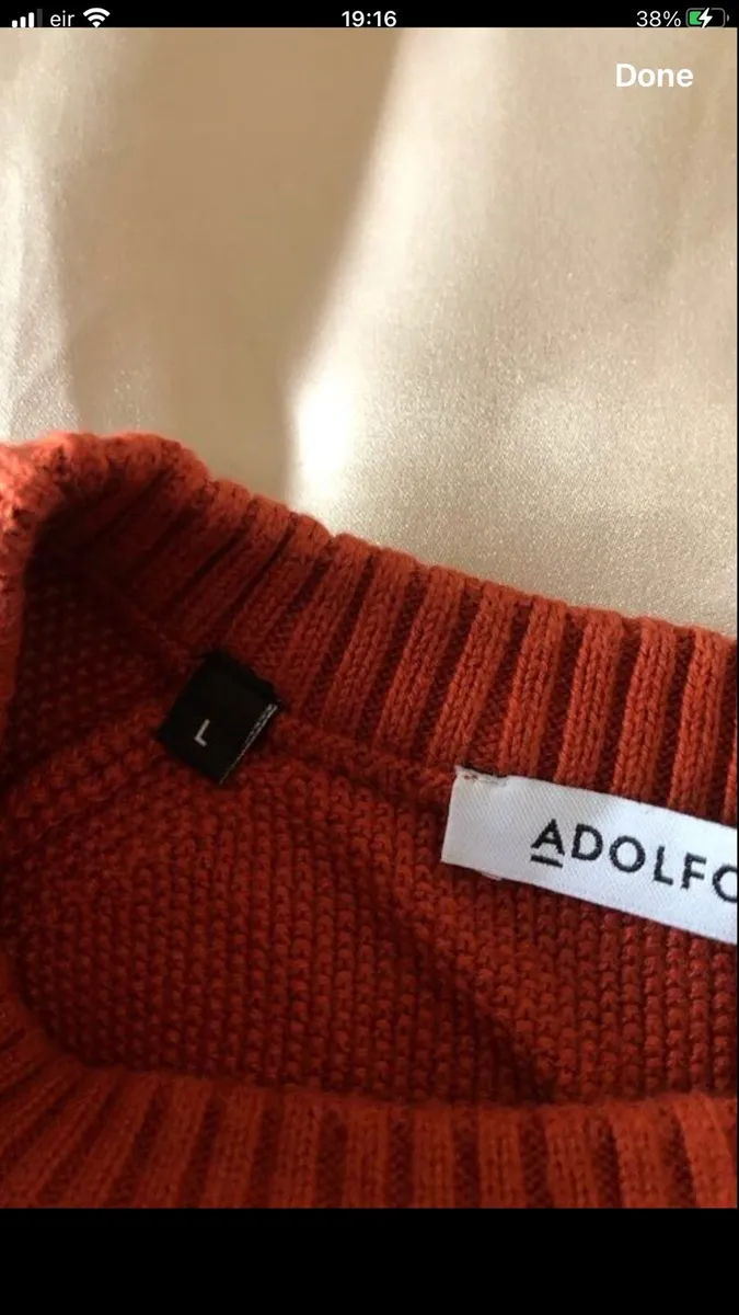 Mens jumper size L €10 - Image 4