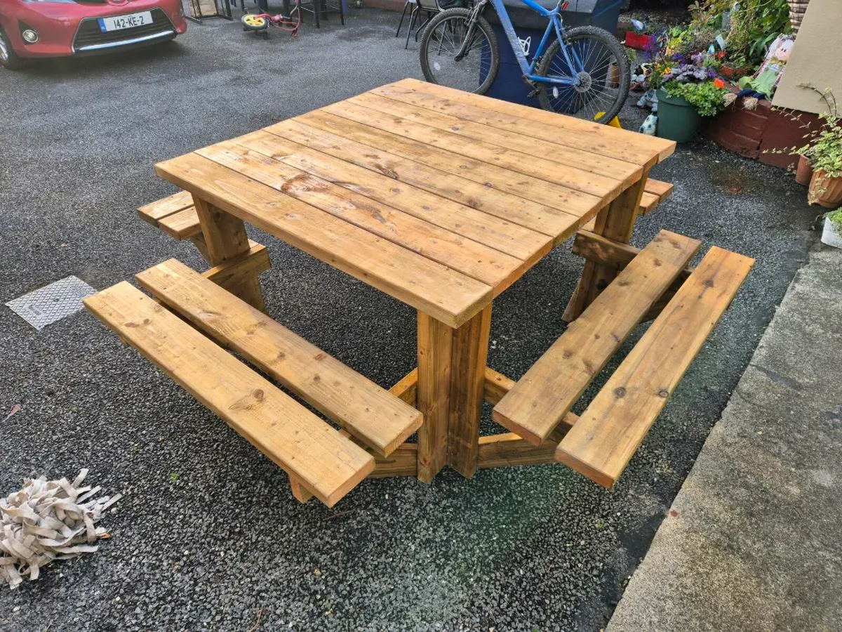 Table & Benches - Image 3
