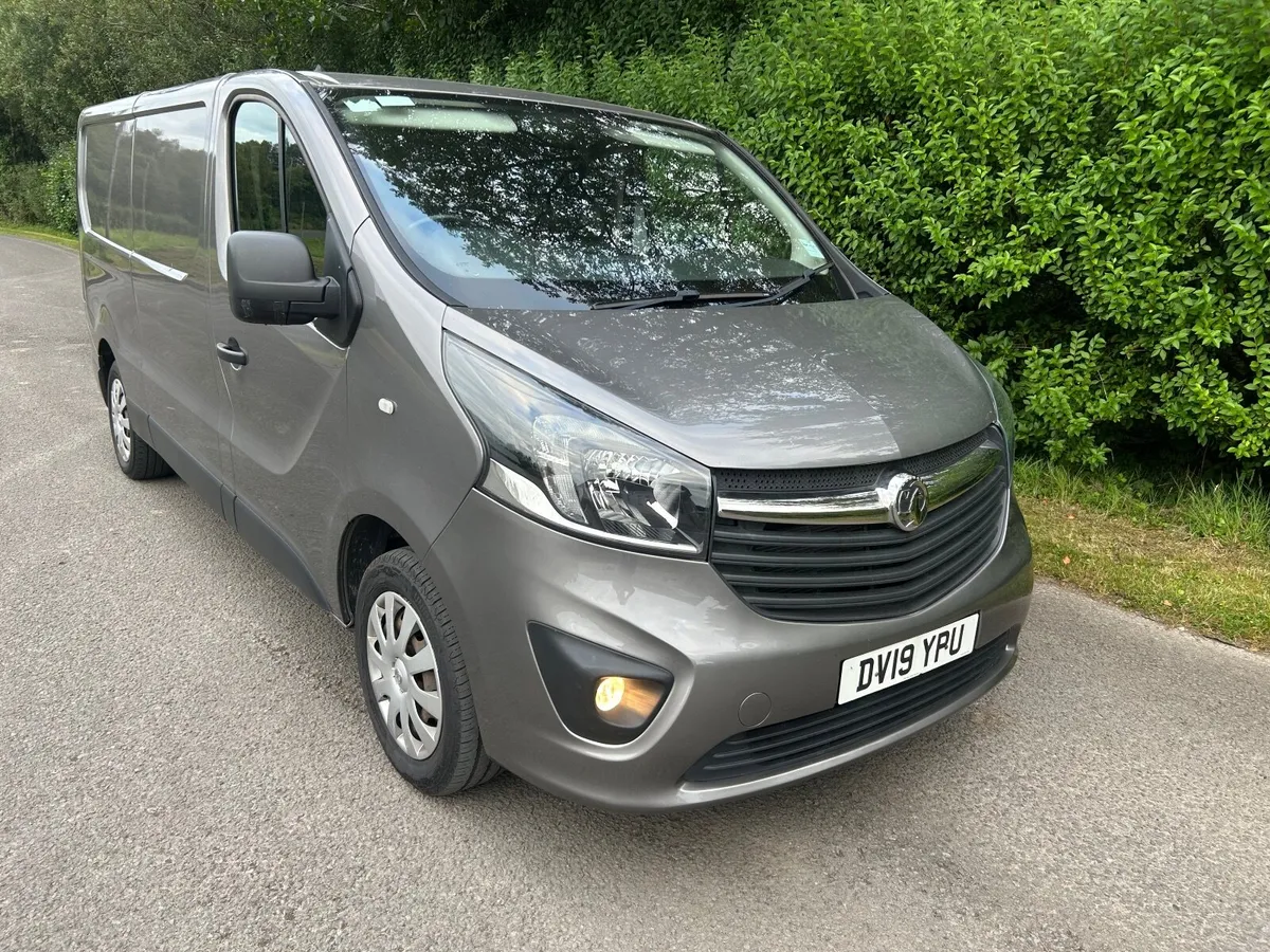 2019 Vauxhall Vivaro sportive, only 72k, LWB, Iris - Image 1