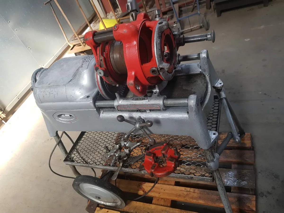 Rigid 535 Pipe threading machine - Image 2