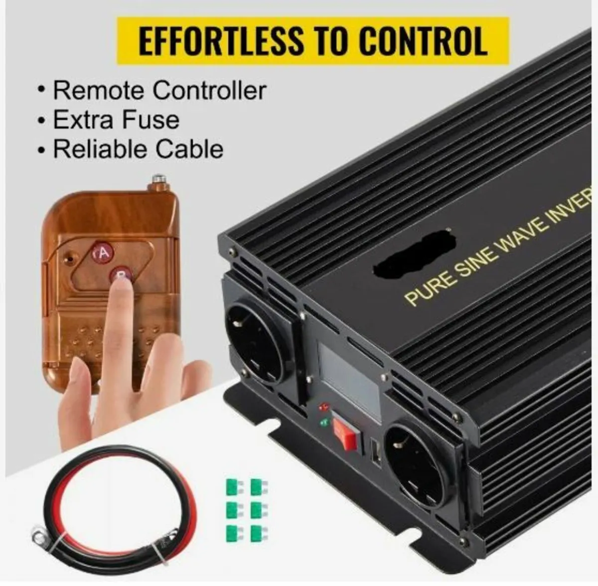 Pure Sine Wave Inverter 2500W Power Inverter - Image 3