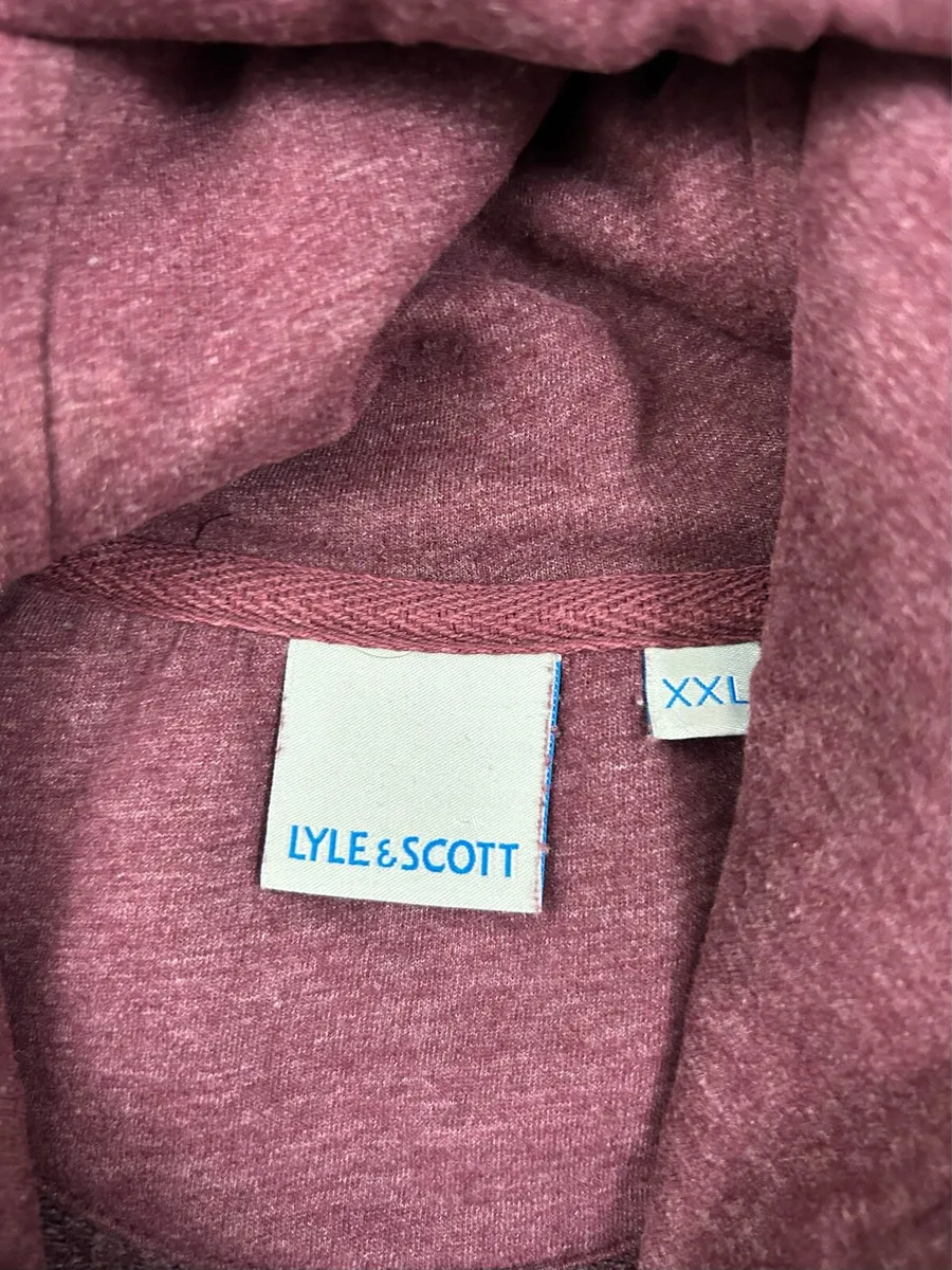 Lyle & Scott Sportswear Hoodie Mens XXL - Image 3