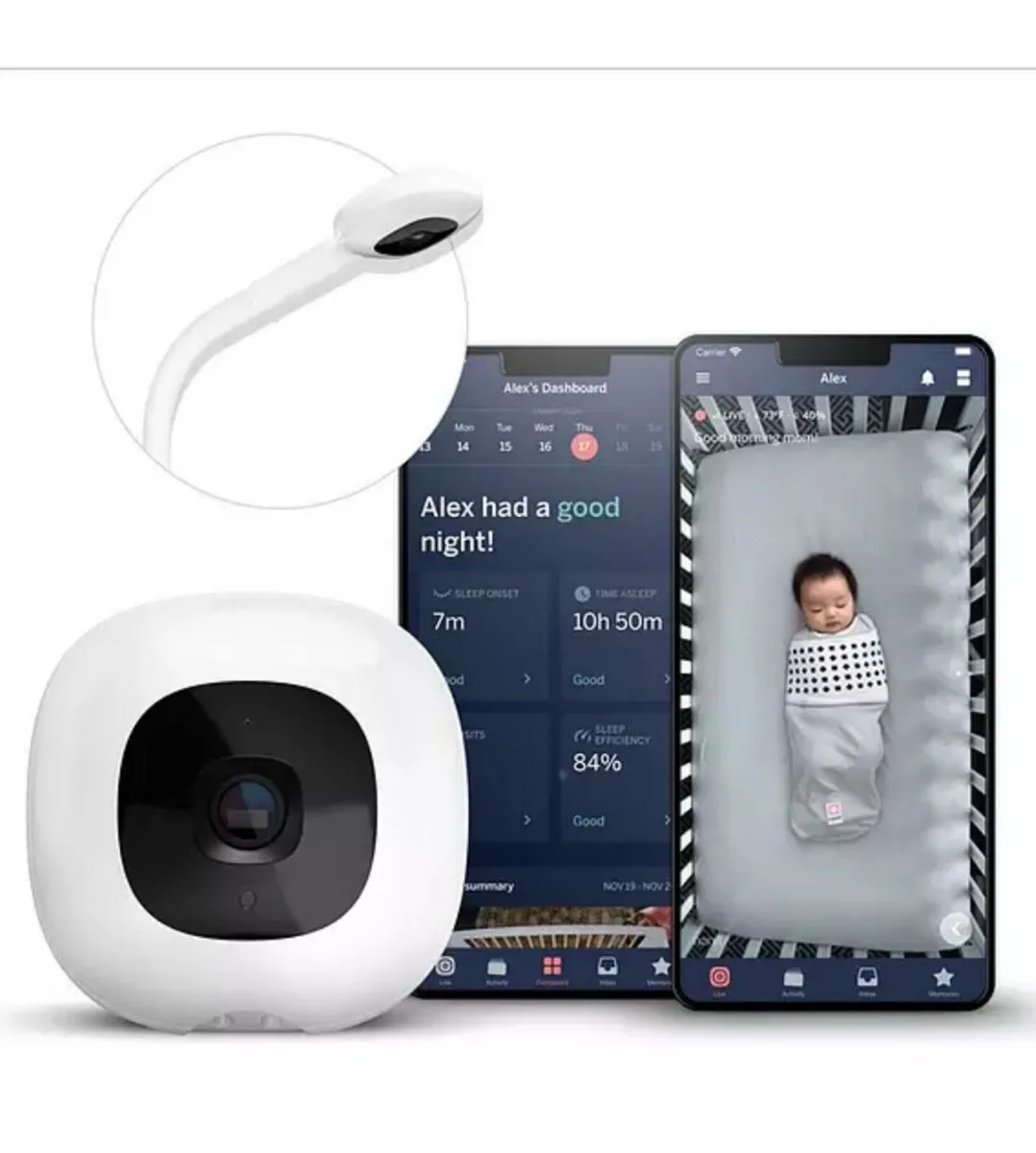 Nanit Baby Monitor with Floor Stand - Image 1