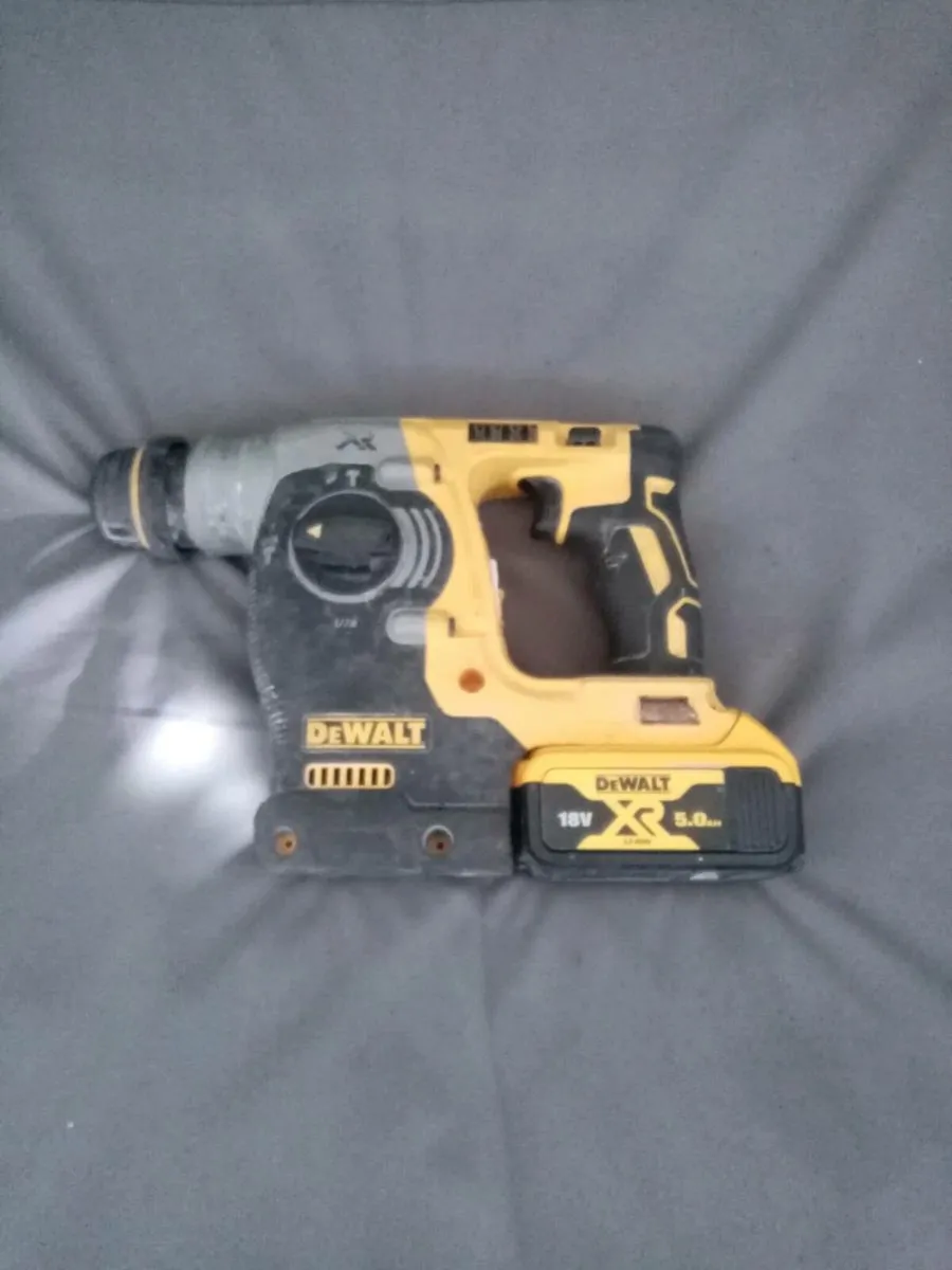 Dewalt 18v SDS XR LI-ION Battery Hammer Drill - Image 1