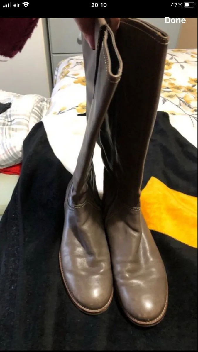 Ladies Ecco boots size 6 €25 - Image 1
