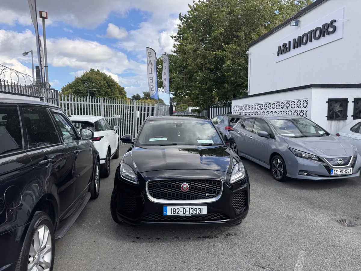 18 Jaguar E-Pace Diesel Automatic Glass Roof - Image 3