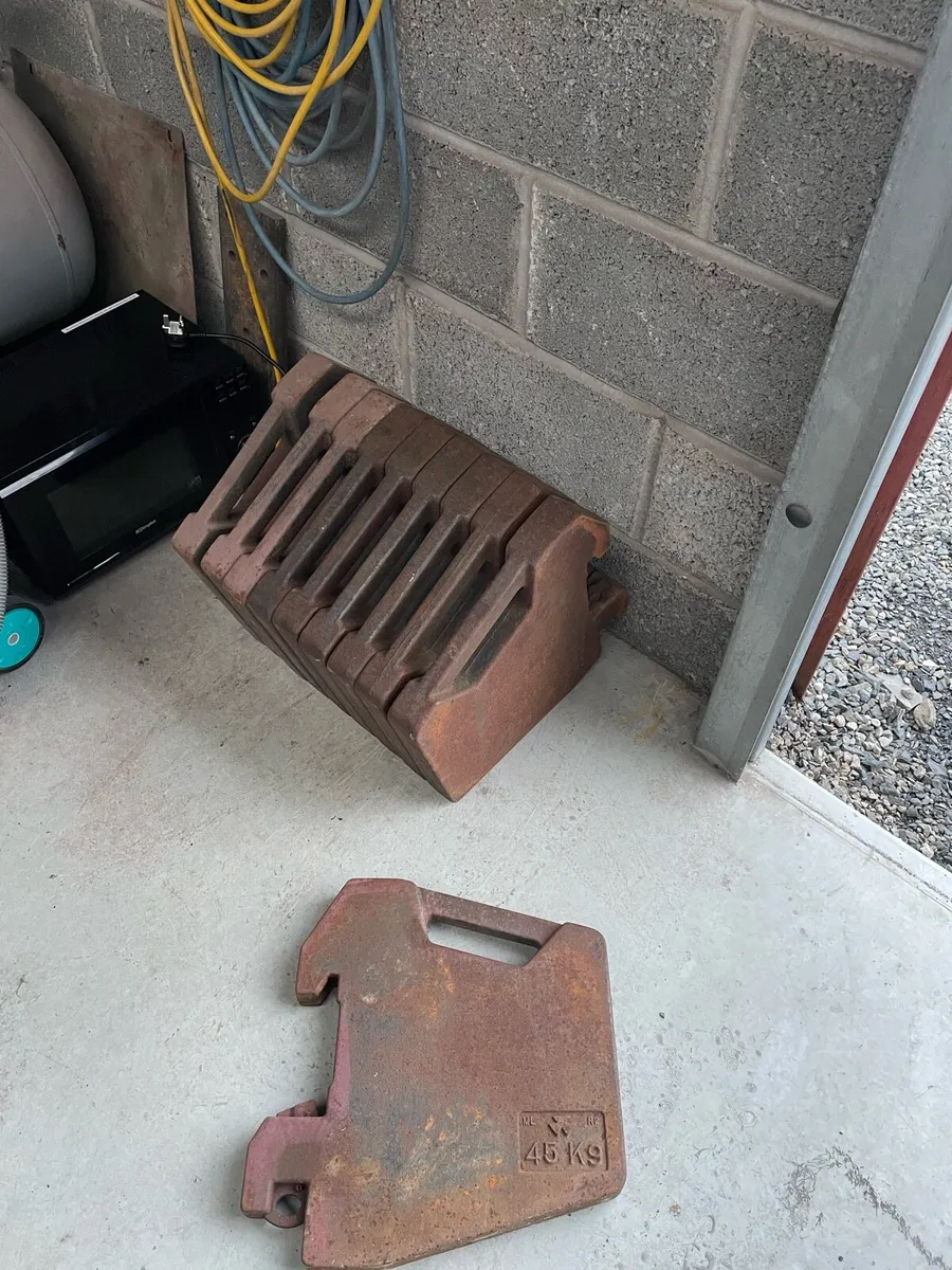 Massey Ferguson 45kg weights - Image 2