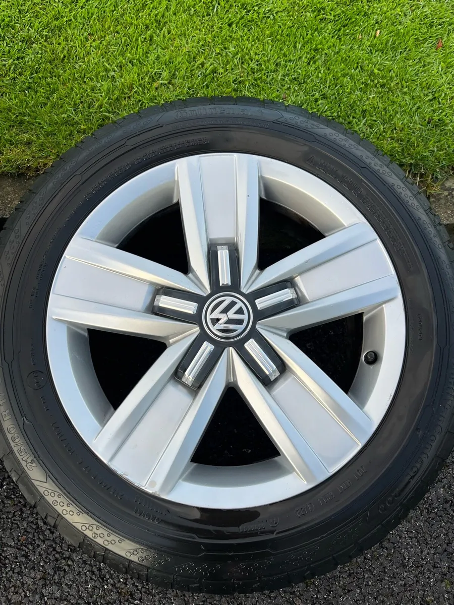 Vw transporter 17 inch genuine davenport alloys - Image 2