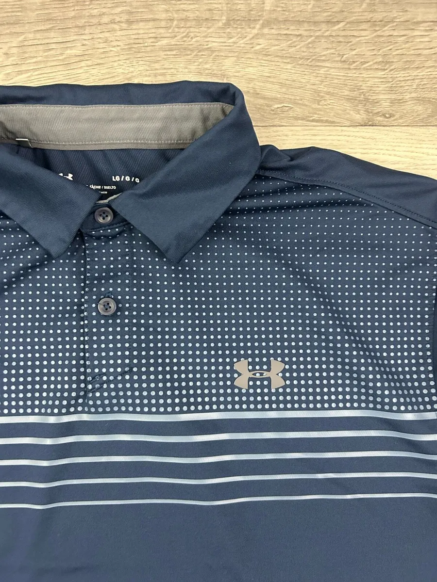 Under Armour Golf Polo Shirt Mens Large - Image 3