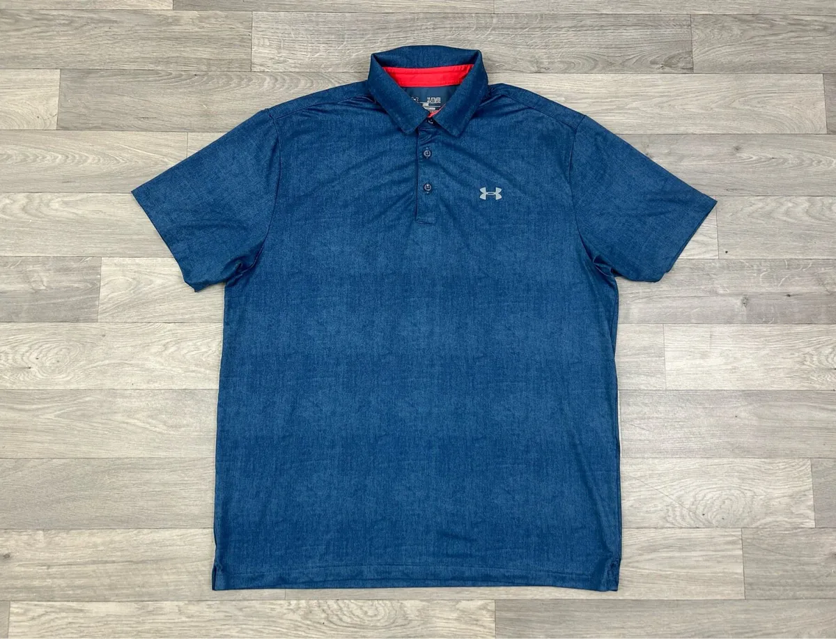 Under Armour Golf Polo Shirt Mens XL - Image 1