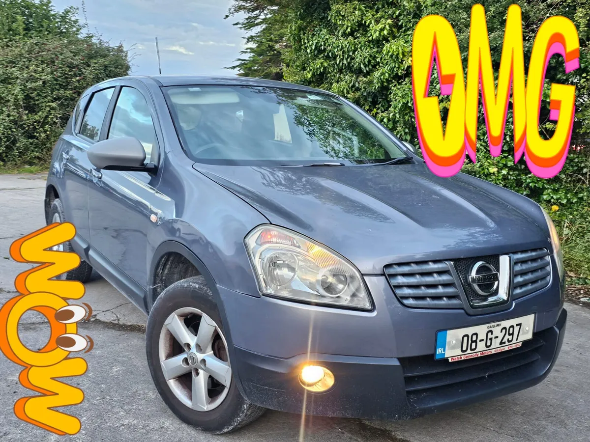 Nissan Qashqai 2008 1.6 petrol €890 no offers - Image 1