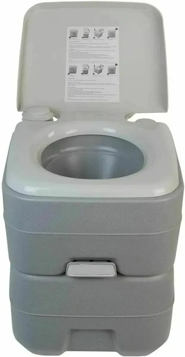 Camping Toilet Portable Fresh Deluxe Outdoor - Image 2