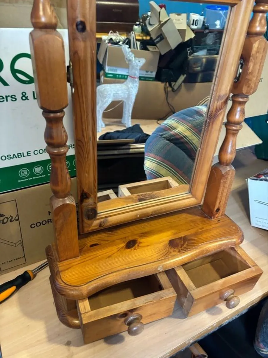 Pine Table Mirrors - Image 4