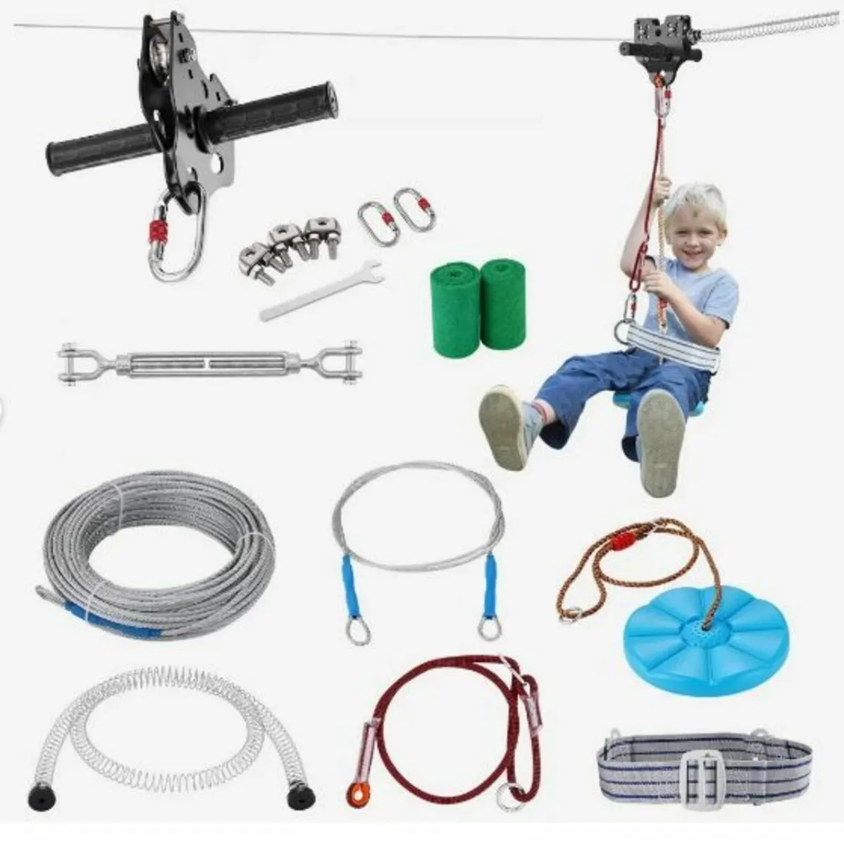 Zipline Kit for Kids and Adult, 24.38 m - Image 2