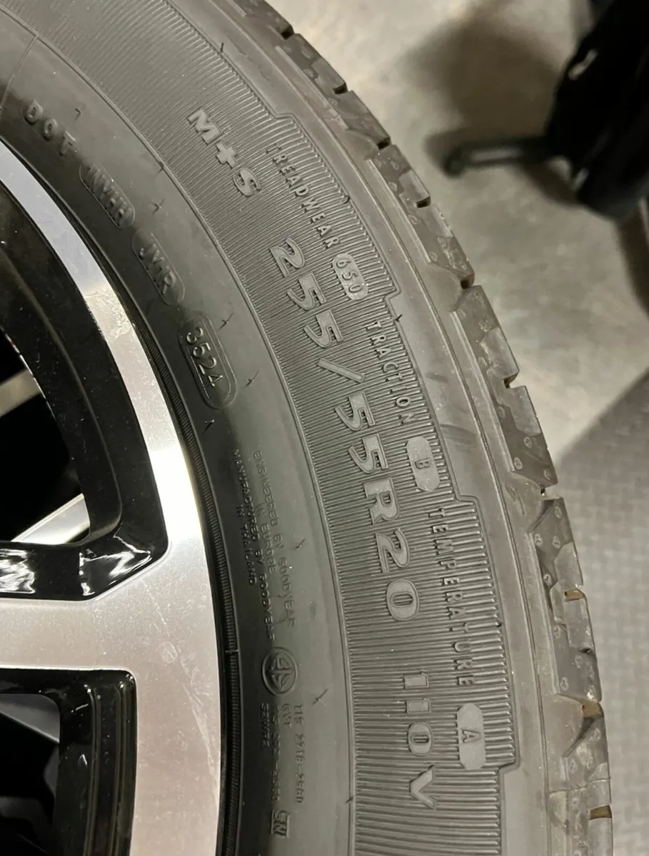 VW Amarok 20” Talca Alloys with Goodyear Tyres NEW - Image 4
