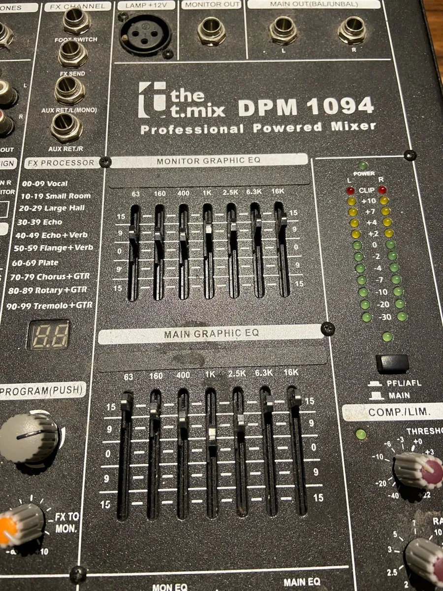 powered Mixer Desk  Dpm 1094 - Image 3