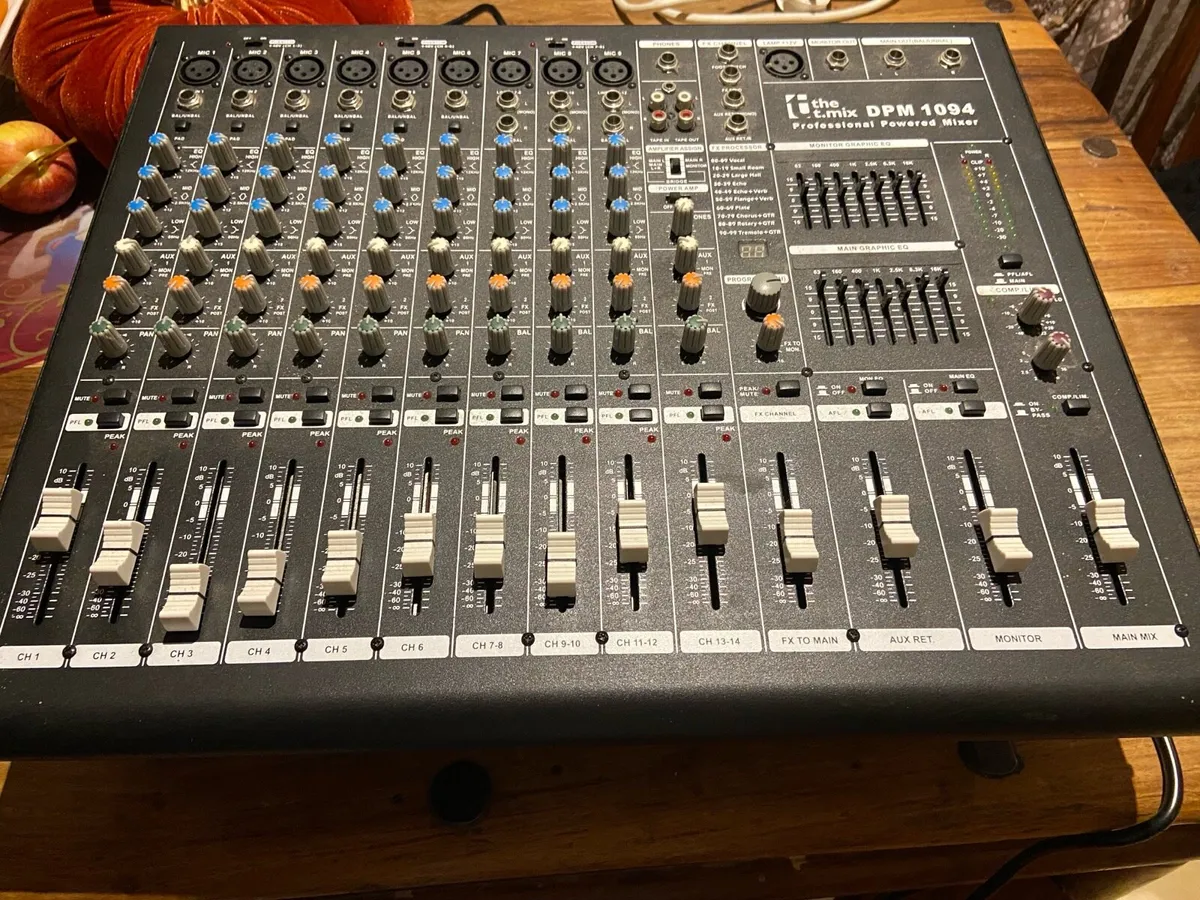 powered Mixer Desk  Dpm 1094 - Image 2