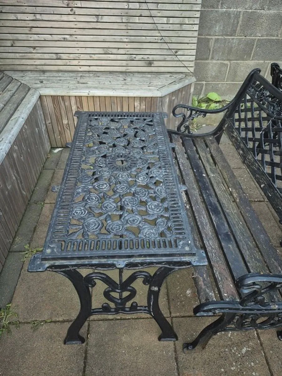 Cast Iron Garden Set - Image 4