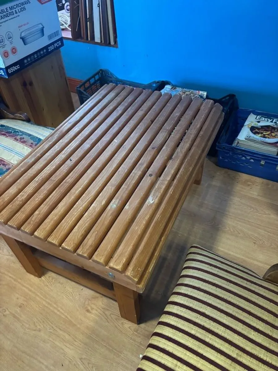 Pine Coffee Table - Image 1