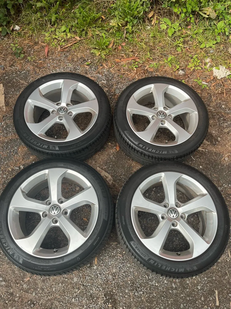 17’ Genuine VW Golf Caddy 5x112 alloy wheels - Image 1