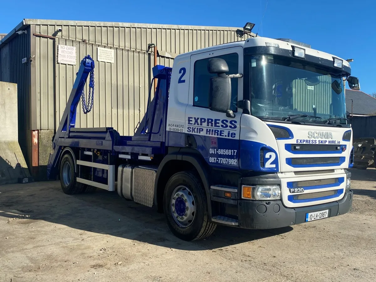 Skip Truck Driver Wanted 17 - 18 EUR per Hour - Image 1
