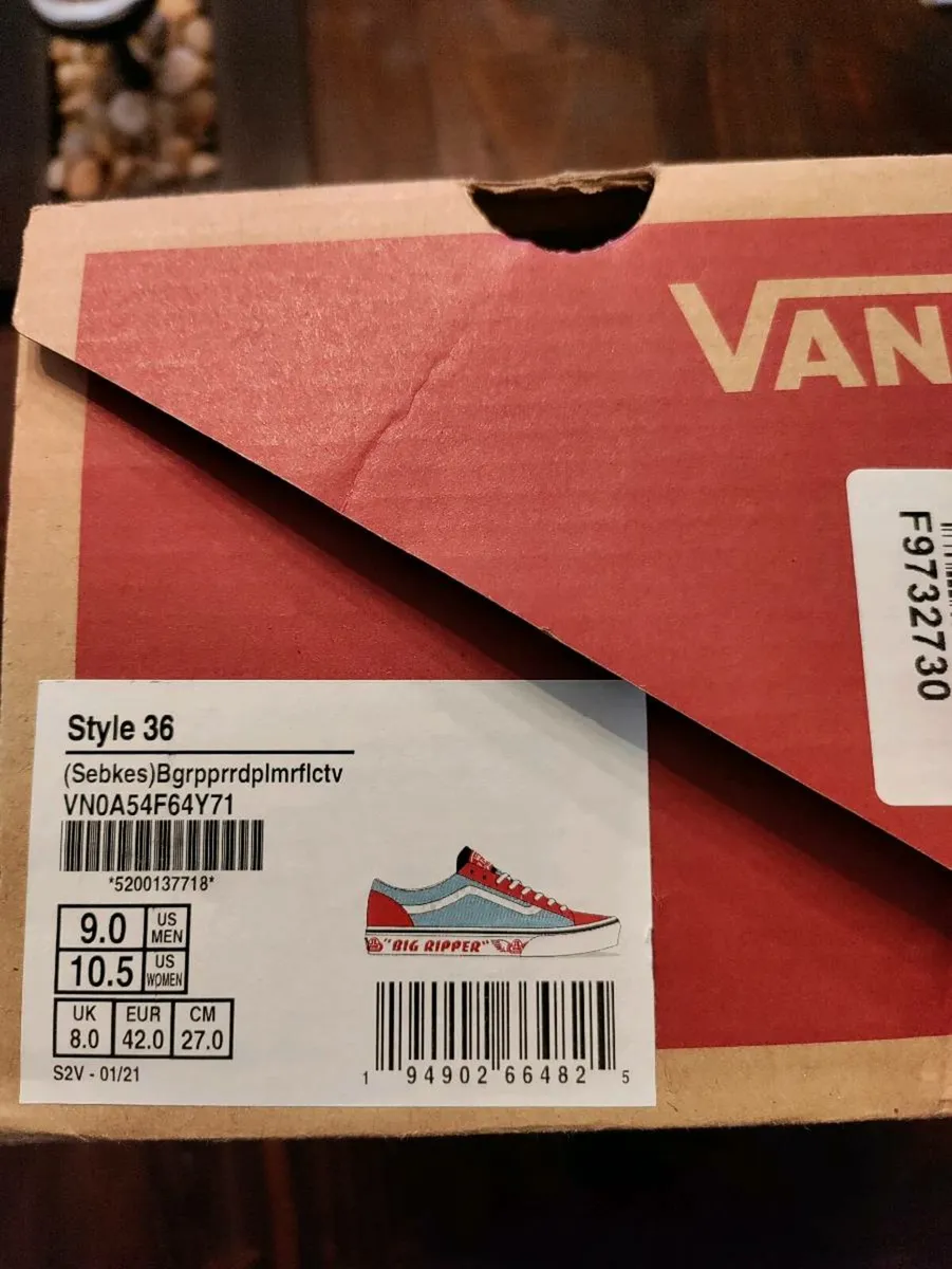 Vans x SE Bikes trainers 8uk New - Image 3
