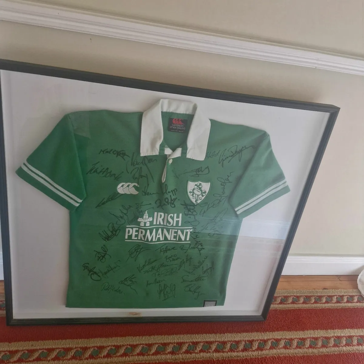 Signed Rugby Jersey 2003 squad - Image 1