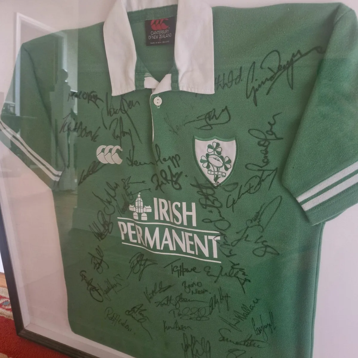 Signed Rugby Jersey 2003 squad - Image 2