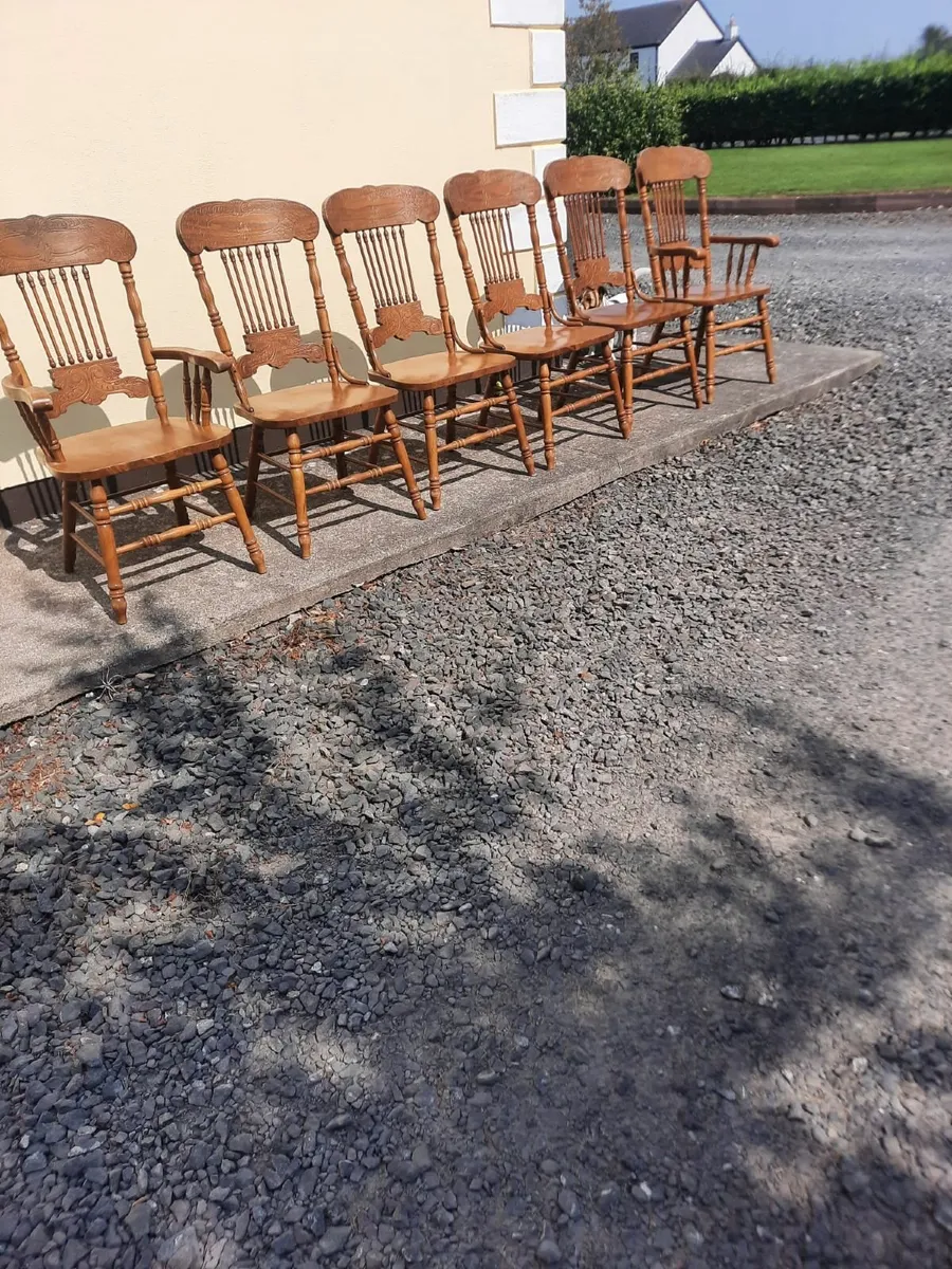 Vintage kitchen chairs - Image 1