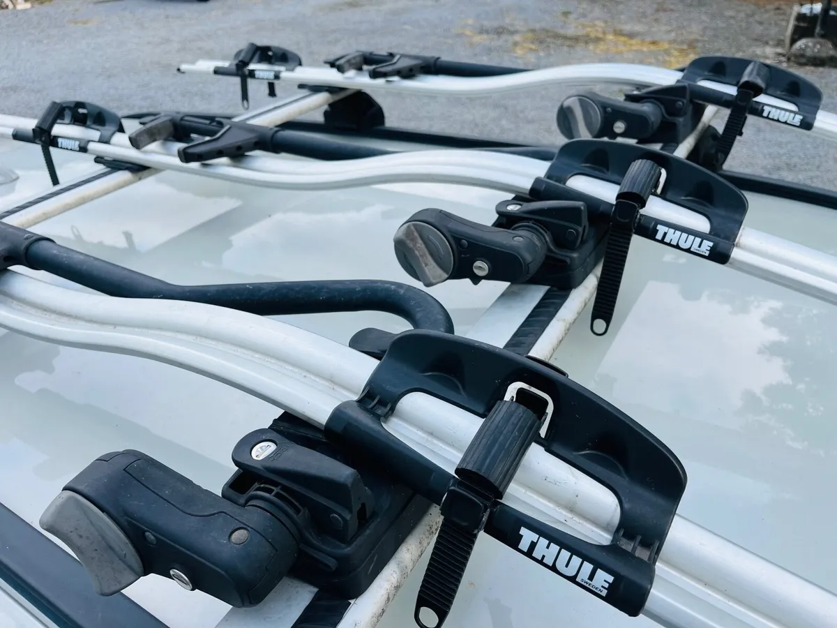 Thule bike carriers x3 - Image 1