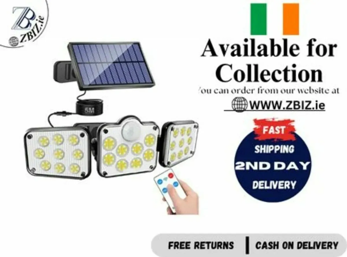 Solar Lights for Outdoor Use with Motion Sensor - Image 1