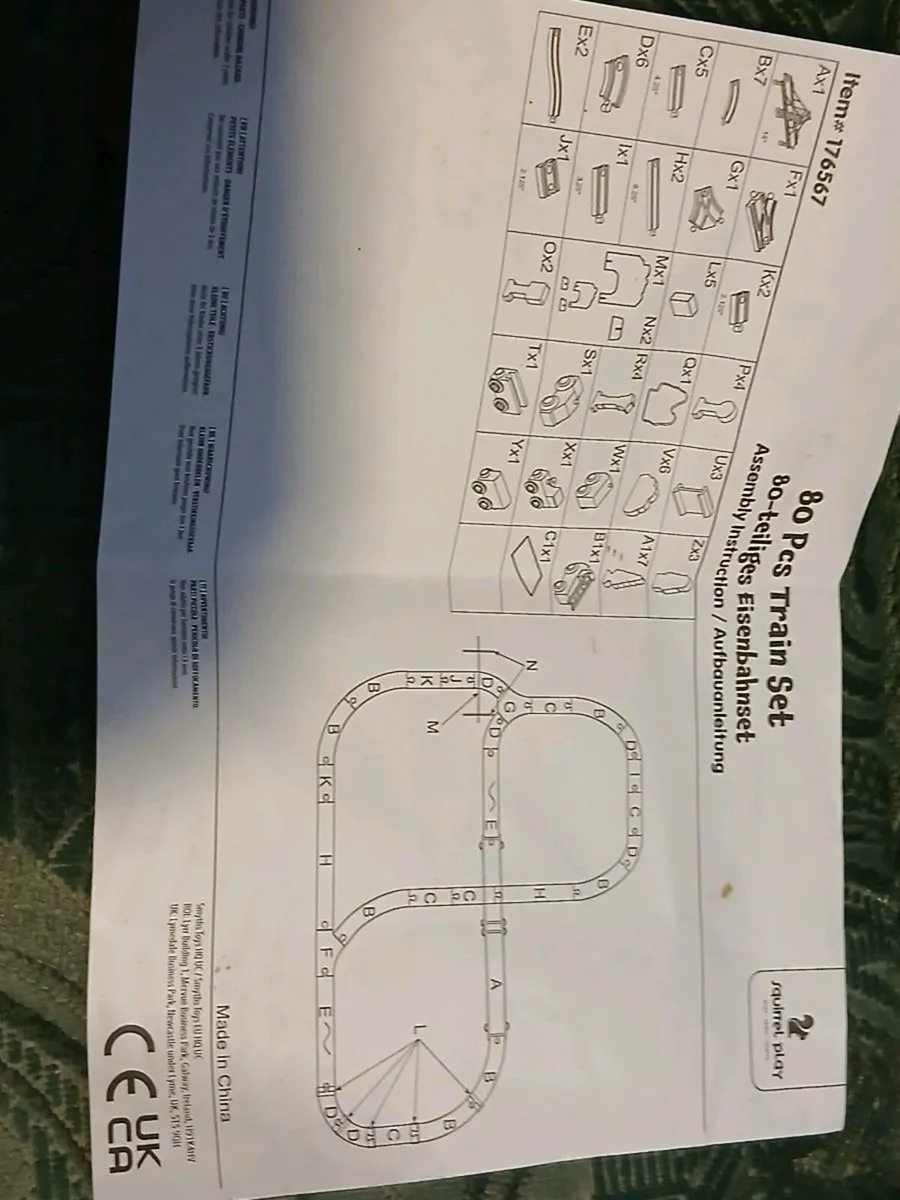 WOODEN TOY TRAIN SET - Image 3