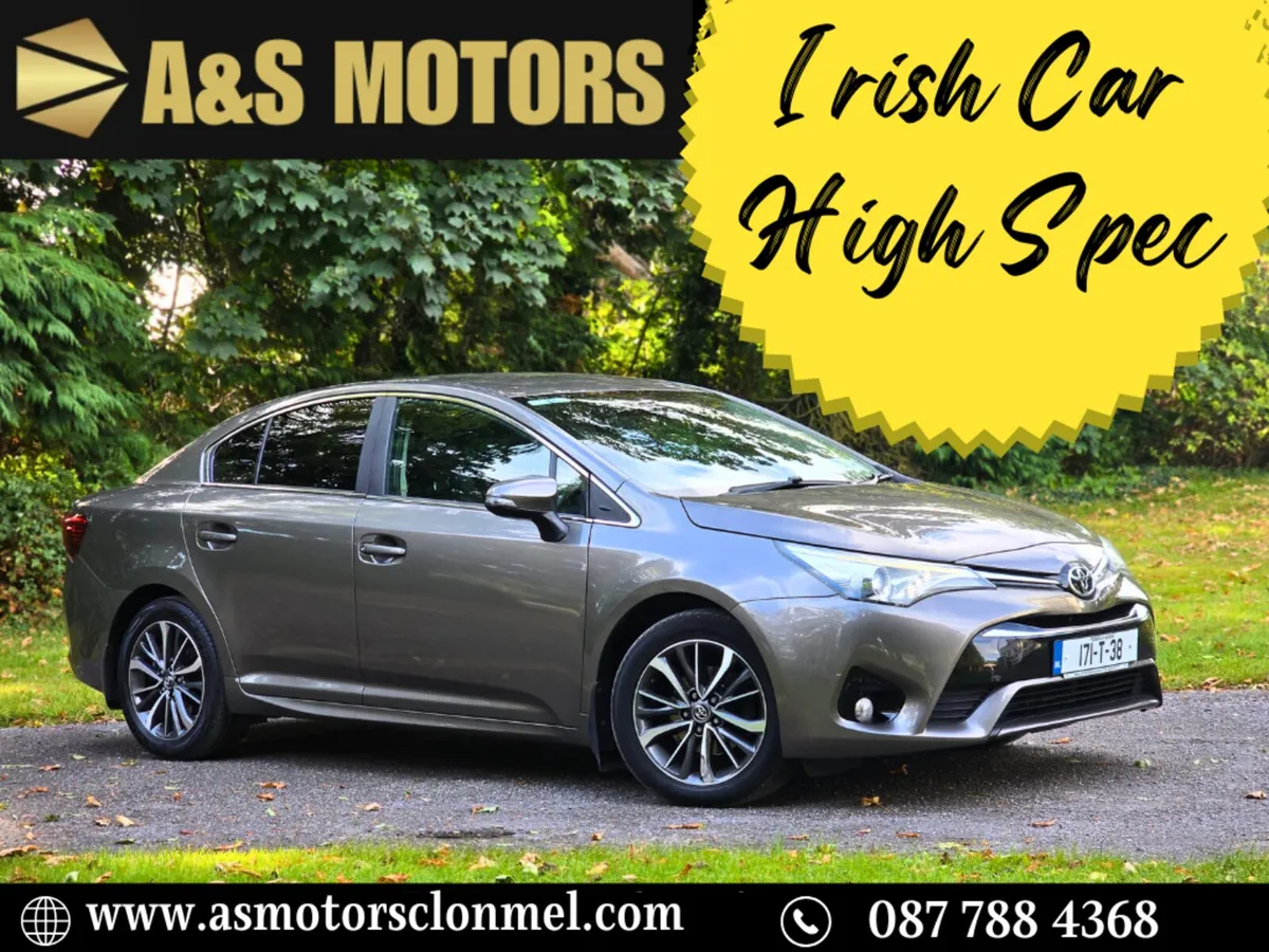 2017 Toyota Avensis 1.6 D4D SOL High Spec - Image 1