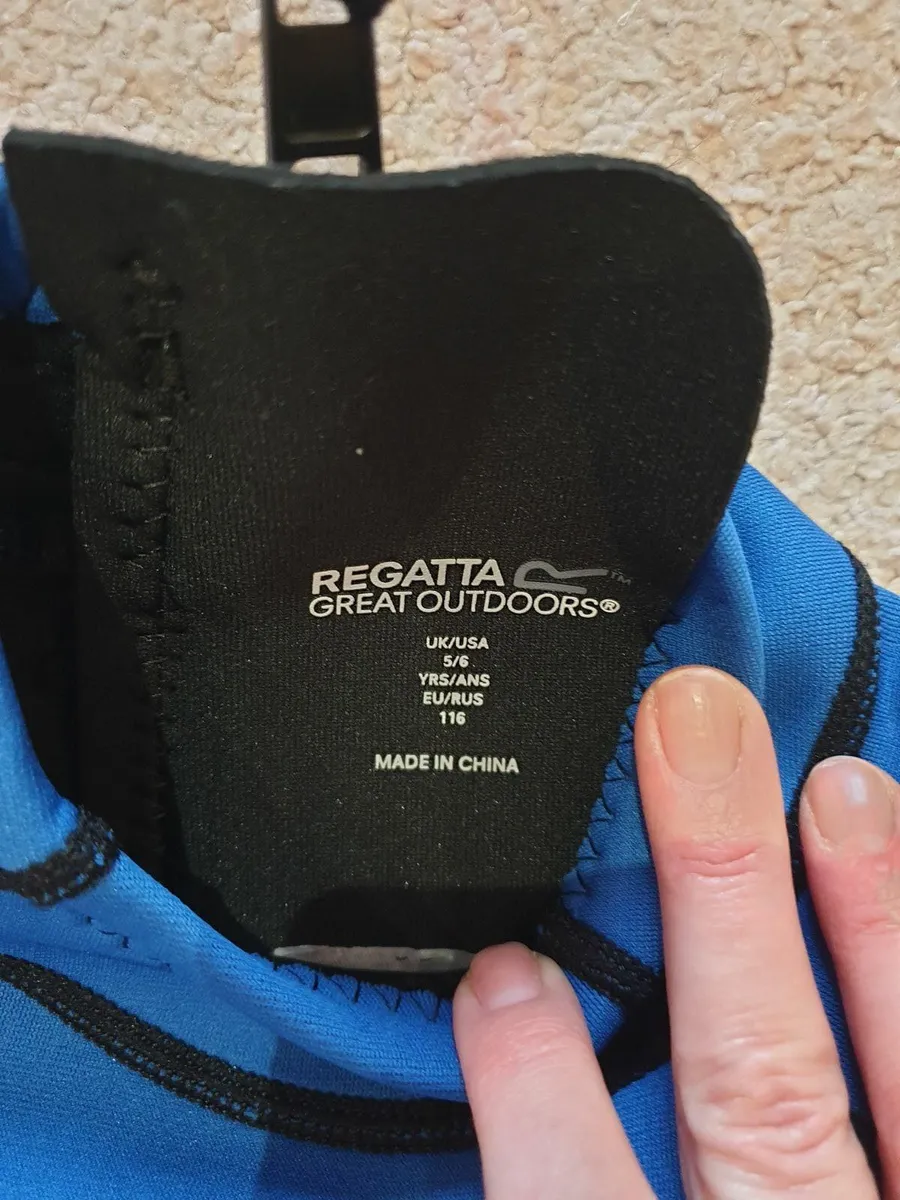 Wetsuit Reggata kids 5-6 years Brand new - Image 2