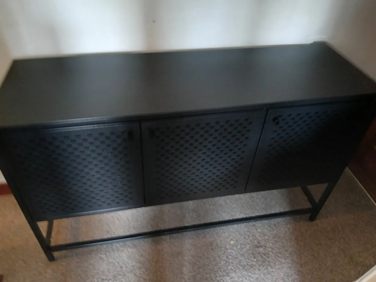 Tv stand entertainment unit new delivered - Image 2