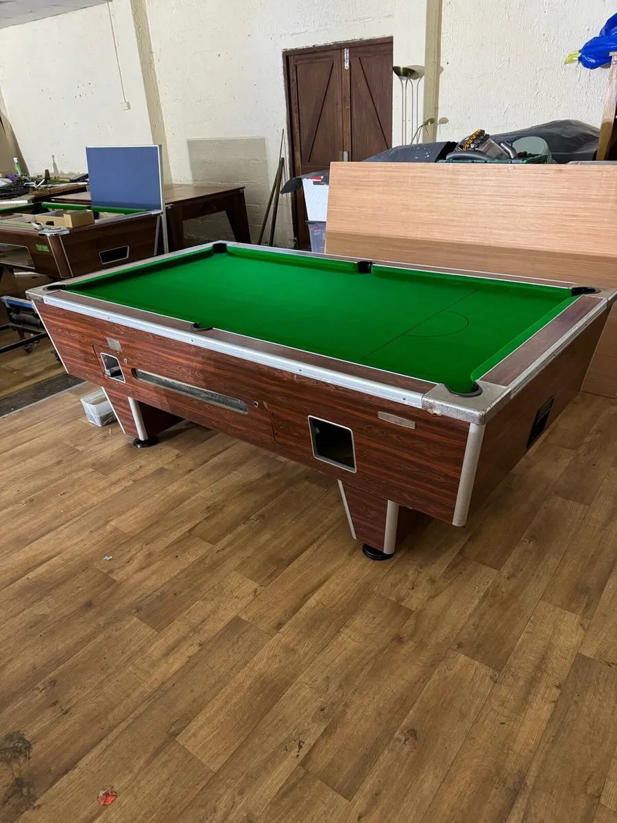 8X4 Pool Snooker Table: Kingdom Entertainmemt - Image 1