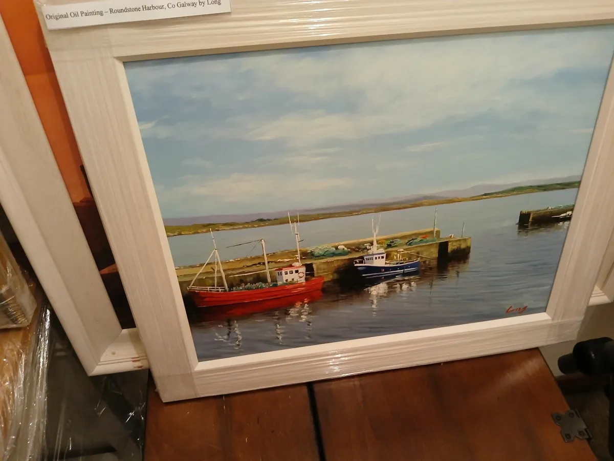 Oil painting original connamara cogalway - Image 4