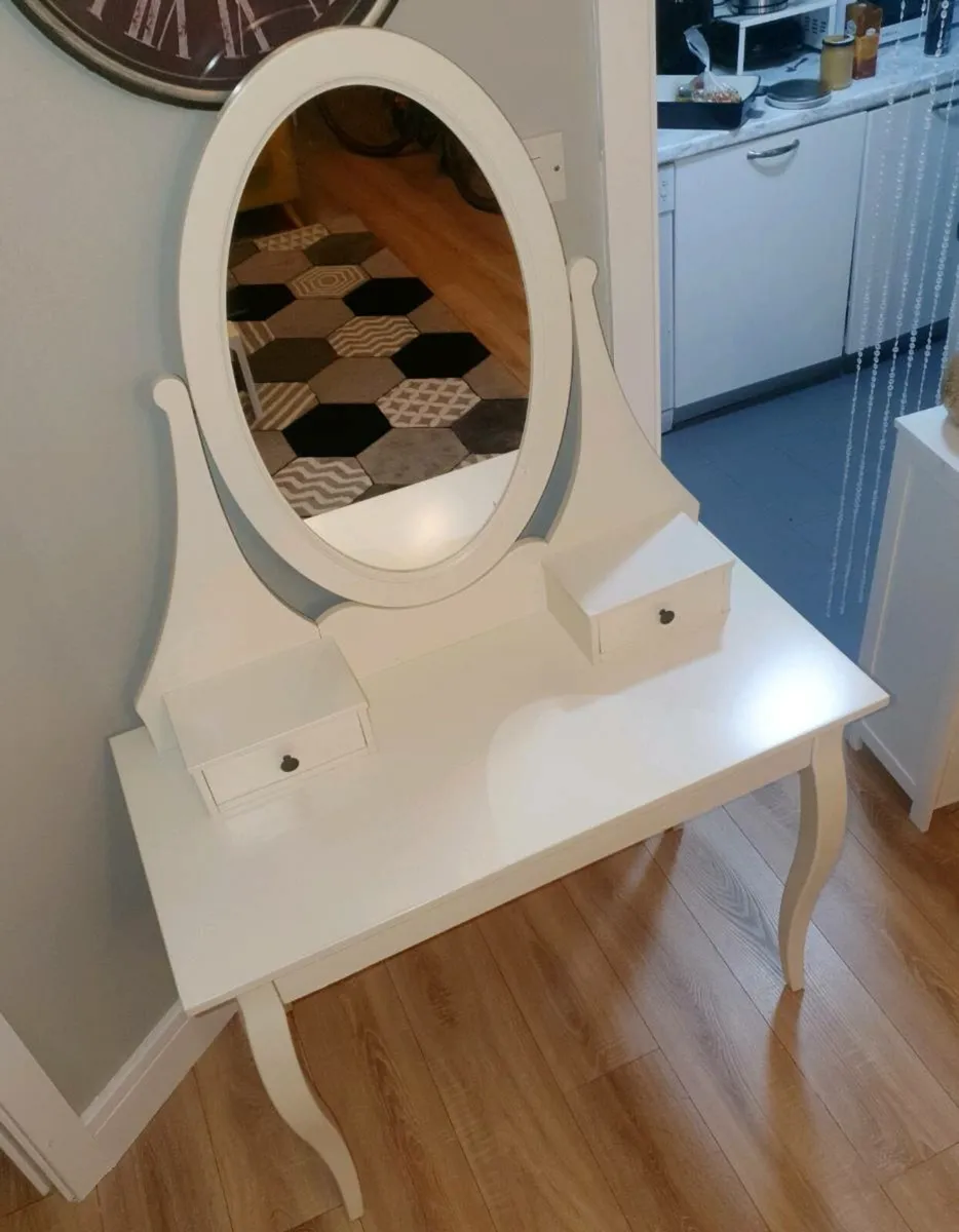 Dressing table + mirror - Image 3