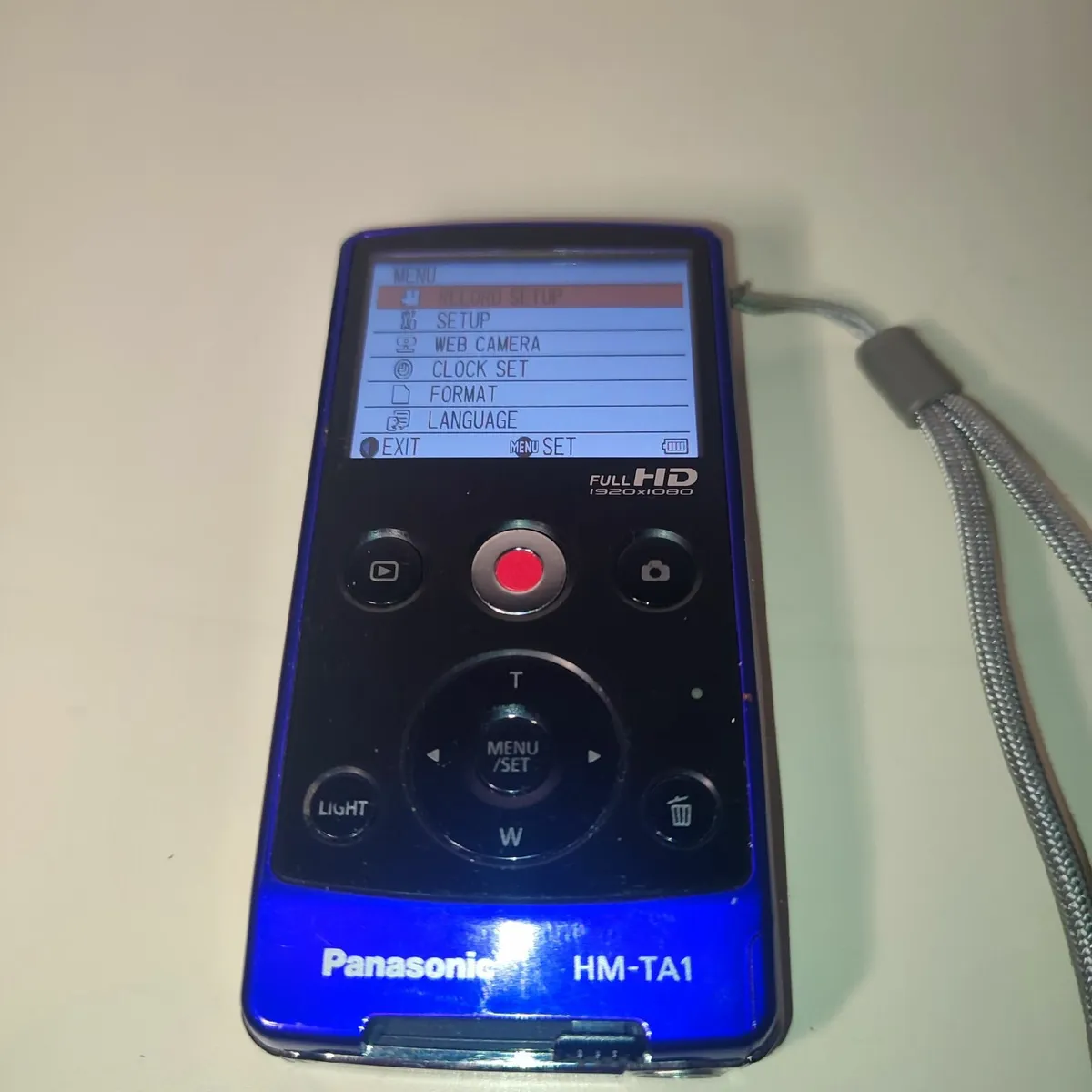 Panasonic HM-TA1 High DefinitionHandheld Camcorder - Image 1
