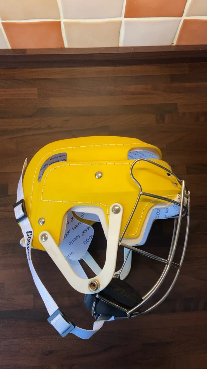 Yellow Cooper Hurling Helmet - Image 2