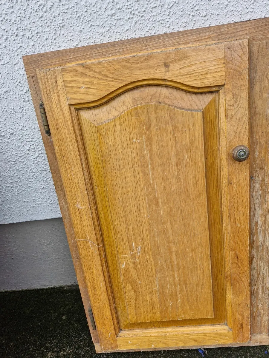 18 Solid oak kitchen doors-   €150  in total - Image 1