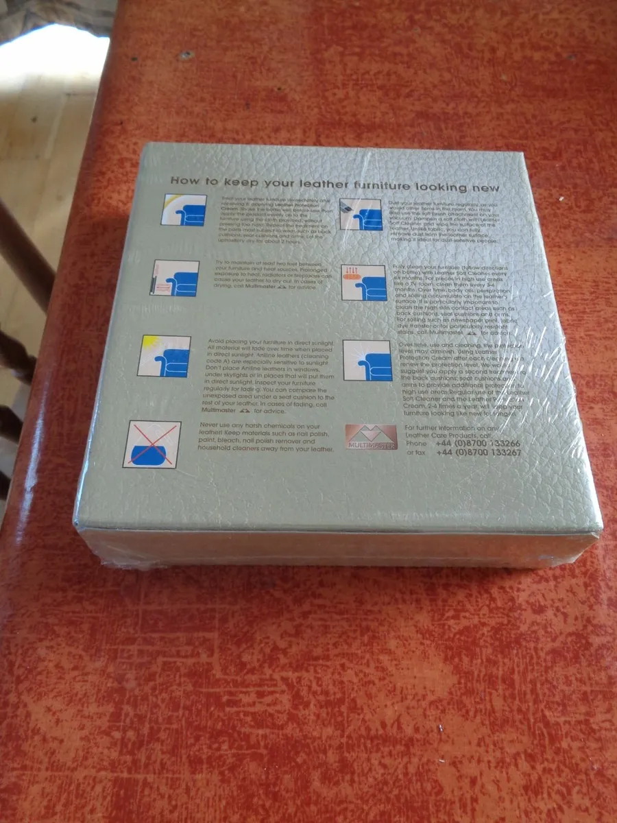Leather Care Cleaning Kit for Sale - Image 2
