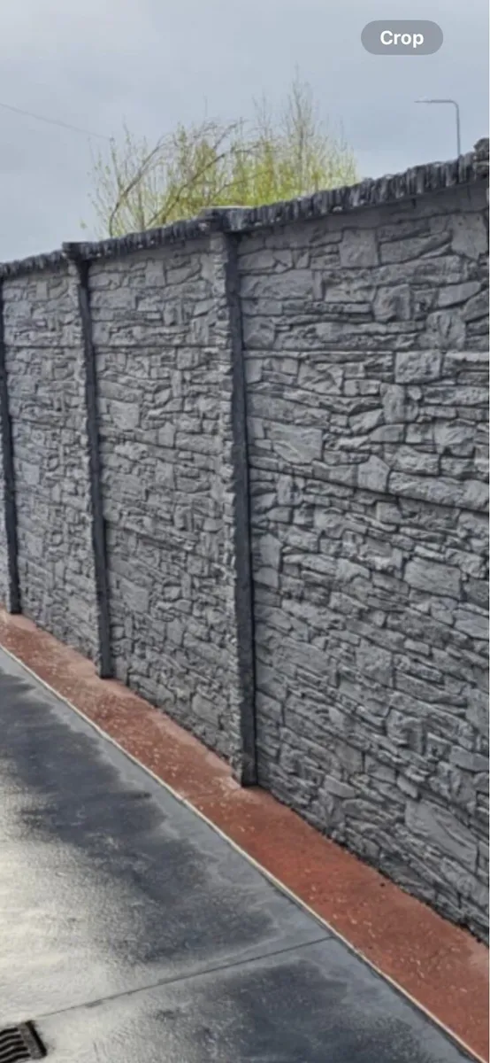 Concrete ranch fencing and concrete panel fencing - Image 2
